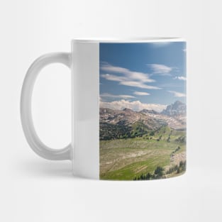 Different View of Tetons Mug